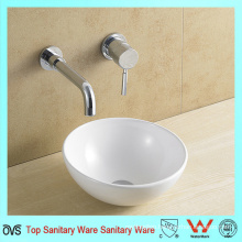 Small Round Wash Basin Vanity Basin Without Overflow